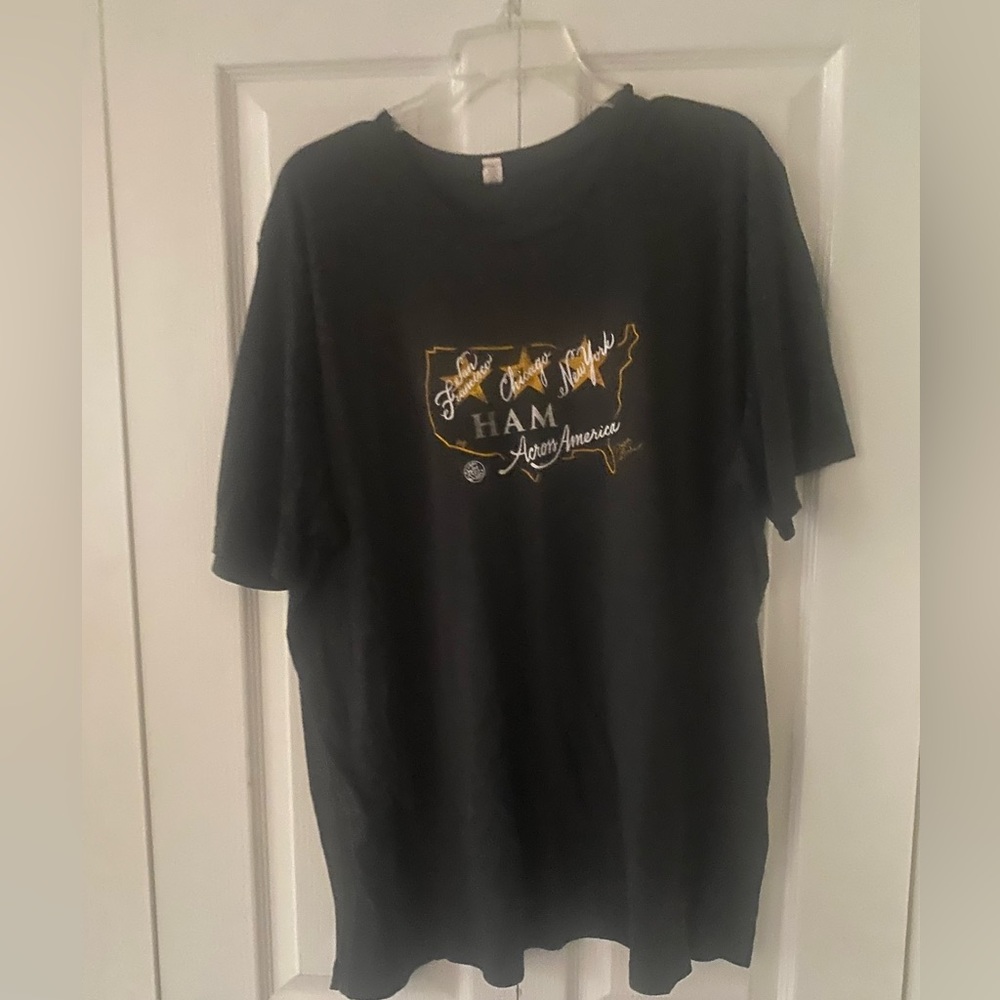 HAMILTON MUSICAL SOUVENIR TSHIRT Size 2XL